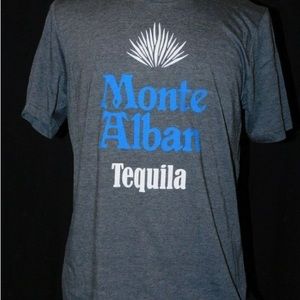 MONTE ALBAN TEQUILA CHARCOAL GRAY LG T-SHIRT